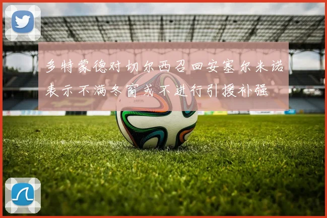 多特蒙德对切尔西召回安塞尔米诺表示不满冬窗或不进行引援补强